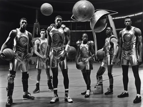 sports uniform,gazelles,warriors,basketball,basketball officials,globetrotter,young goats,firebirds,bucks,athletes,mannequins,goats,pistons,rockets,team sport,sportsmen,60s,basketball player,1965,antelope,Photography,Black and white photography,Black and White Photography 11