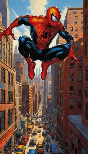 liederman,raimi,derman,siderman,benderman,spiderman,Illustration,American Style,American Style 07