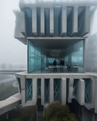 arcology,futuristic art museum,observation tower,futuristic architecture,the observation deck,observation deck