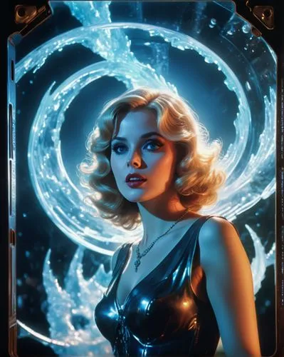 barbarella,struzan,dazzler,radebaugh,sci fiction illustration,sigyn,satine,aquarius,zodiac sign libra,atomic age,andromeda,tron,horoscope libra,tretchikoff,etheria,tanith,retro woman,karchner,chandra,madelyne,Conceptual Art,Sci-Fi,Sci-Fi 24