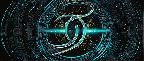 runes,steam logo,teal digital background,om,cyber,torus,electron,apophysis,cryptography,ethereum logo,steam icon,quantum,libra,cybernetics,horoscope libra,cinema 4d,electric arc,portal,q badge,zodiac sign libra,Illustration,American Style,American Style 12