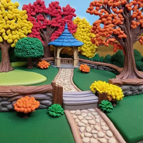 mini golf course,miniature golf,mini golf,miniland,fairy village,minigolf,golf landscape,diorama,fairy house,fairy forest,cartoon forest,mushroom landscape,autumn forest,golf course background,forest path,panoramic golf,fairytale forest,forest glade,japanese zen garden,golfcourse,Unique,3D,Clay