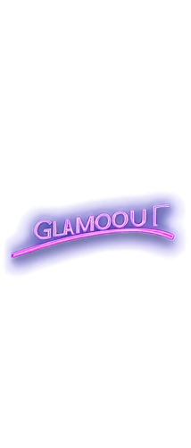 Glamorous nightclub logo, neon lights, metallic finish, curved lines, 3D effect, shiny surface, reflective material, luxurious feel, bold font, vibrant colors, spotlights, dynamic composition, high co