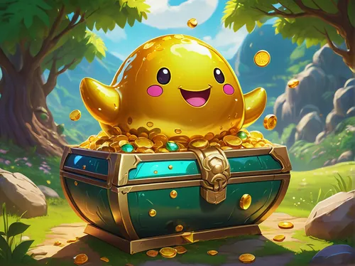 pixaba,cj7,golden egg,knuffig,navi,robin egg,ori-pei,yo-kai,pac-man,easter banner,treasure chest,april fools day background,golden pot,pikachu,easter theme,game illustration,stone background,easter background,abra,cachupa,Conceptual Art,Daily,Daily 10