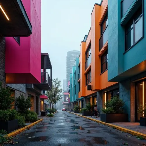 microdistrict,colorful city,alley,render,apartment blocks,apartment block,laneways,saturated colors,alleyway,alleyways,suburb,urbanworld,bahru,apartment complex,urban design,azabu,suburbanized,apartment buildings,blocks of houses,sidestreets