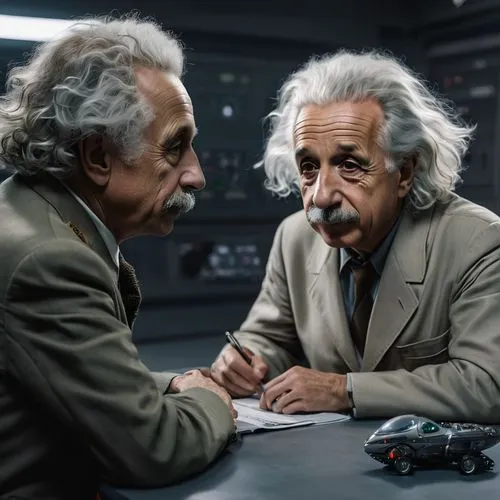 albert einstein and niels bohr,albert einstein,einstein,theory of relativity,relativity,theoretician physician,exchange of ideas,astronomers,science-fiction,science fiction,physicist,natural scientists,quantum physics,content writers,examining,researchers,time traveler,money heist,conversation,photoshop manipulation,Photography,General,Natural