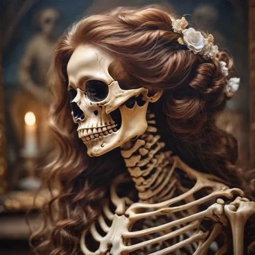 dead bride,vintage skeleton,scull,skull bones,la calavera catrina,memento mori,gothic portrait,boho skull,day of the dead skeleton,skulduggery,la catrina,gothic woman,victorian lady,skullduggery,catrina calavera,redhead doll,calavera,grave jewelry,clary,calaveras,Photography,General,Cinematic