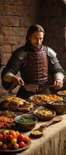 dwarf cookin,sicilian cuisine,turkish cuisine,medieval market,mediterranean cuisine,mediterranean diet,cholent,spanish cuisine,food and cooking,iranian cuisine,turkish food,paella,amed,cookery,georgian cuisine,i̇mam bayıldı,jewish cuisine,italian cuisine,portuguese food,carpaccio,Conceptual Art,Daily,Daily 01