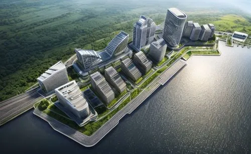 danyang eight scenic,chongqing,guizhou,autostadt wolfsburg,tianjin,shenyang,zhengzhou,haikou city,artificial island,zhejiang,malopolska breakthrough vistula,hongdan center,futuristic architecture,daecheong lake,artificial islands,eco hotel,eco-construction,beihai,nanjing,smart city,Architecture,Villa Residence,Modern,Mid-Century Modern