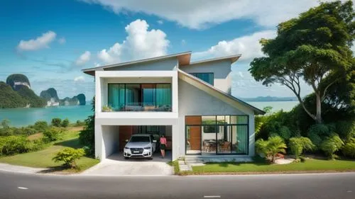 holiday villa,krabi,residential house,3d rendering,prachuap,prachuab