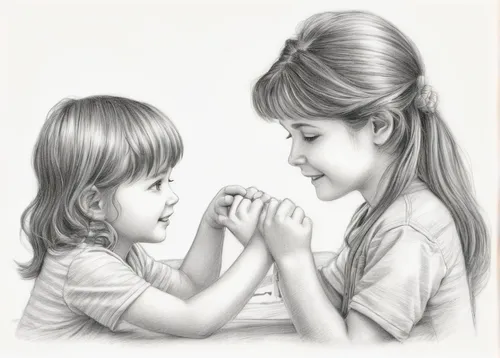 coloring picture,little girl and mother,pencil drawings,pencil drawing,little boy and girl,coloring page,coloring pages kids,little girls,children's hands,children drawing,coloring pages,little angels,pencil art,kids illustration,chalk drawing,hand drawing,children girls,coloured pencils,rakshabandhan,watercolor pencils,Illustration,Black and White,Black and White 30