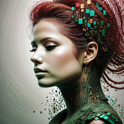 image manipulation,transistor,transhuman,softimage,cybernetically,cybernetic,triss,photo manipulation,photoshop manipulation,celldweller,cybernetics,generative ai,reprogramming,neuromancer,photomanipulation,virtual identity,synthetic,materialise,transhumanism,head woman