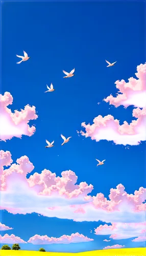 sky,bird in the sky,clouds - sky,birds in flight,birds flying,cielo,sky clouds,blue sky clouds,flying birds,summer sky,flock of birds,nature background,skylarks,flying geese,cumulus,landscape background,blue sky and clouds,bird flight,cloudmont,clouds,Illustration,Vector,Vector 19