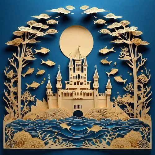 paper art,fairy tale icons,fairy tale castle,art deco ornament,shanghai disney,tokyo disneyland,disney castle,delft,maiolica,velankanni,wood carving,cool woodblock images,cinderella's castle,gold foil art,woodcarving,vintage ornament,sevres,disneyfied,the laser cuts,disneyland park,Unique,Paper Cuts,Paper Cuts 03