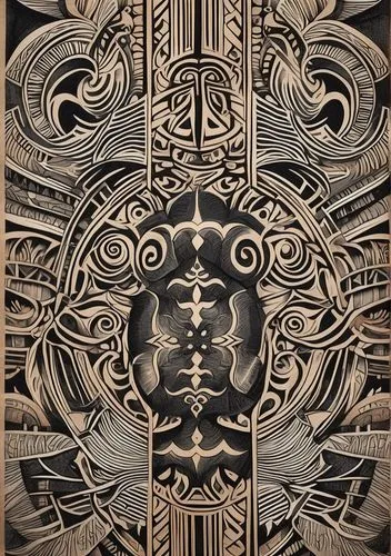 3d Iconic Maori design elements like spiral motifs, angular geometric shapes, and stylized depictions of natural forms
Patterns, textures, and color palettes reminiscent of Polynesian textiles, tattoo