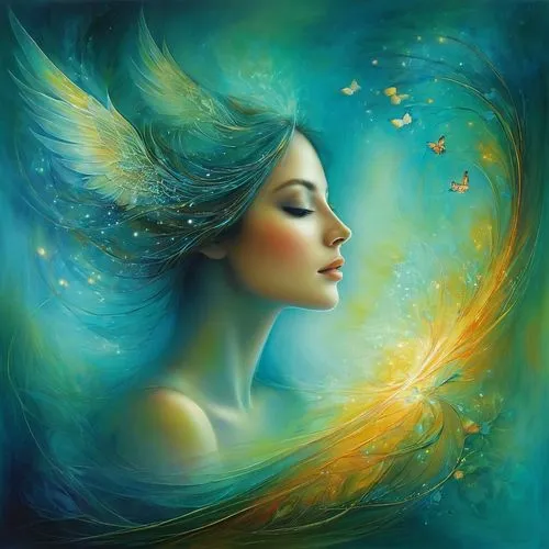 mystical portrait of a girl,fantasy art,faery,faerie,dreamscapes,sylphs,enchantment,dreamtime,fantasy picture,amphitrite,dream art,sirene,divine healing energy,sirena,fantasy portrait,vibrational,soulforce,armonia,empath,fairie,Conceptual Art,Daily,Daily 32