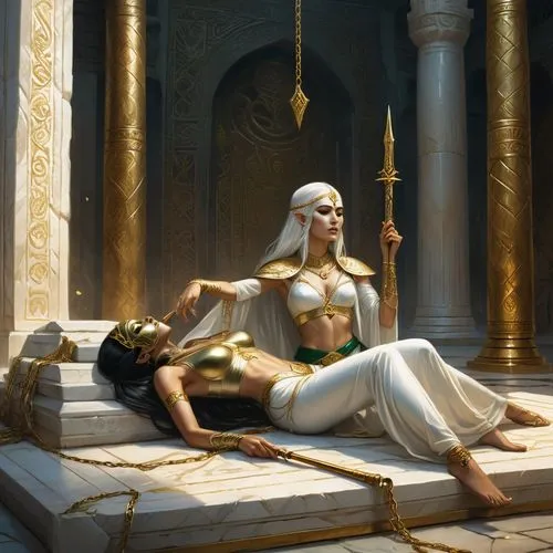 frigga,surana,akhnaten,shadrake,sisoulith,karakas,Conceptual Art,Fantasy,Fantasy 17