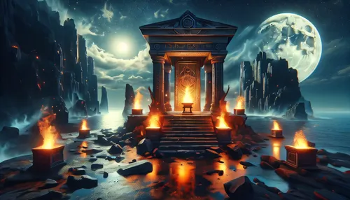 hall of the fallen,shrine,the mystical path,wishing well,portal,the throne,mortuary temple,artemis temple,portals,sepulchre,place of pilgrimage,the pillar of light,lantern,ancient city,phase of the mo