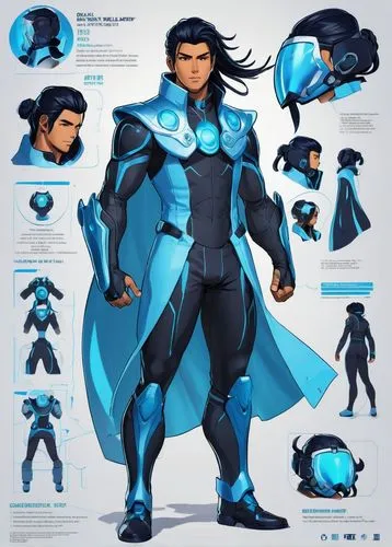 vax figure,nightwing,metron,xanatos,krrish,aqualad,Unique,Design,Character Design