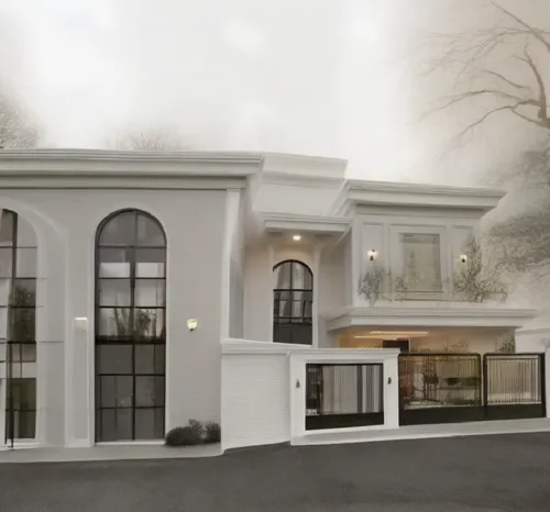 sketchup,3d rendering,renderings,exterior decoration,luxury home,model house