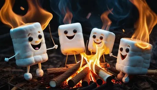 mallow family,marshmallows,marshmallow art,real marshmallow,log fire,bonfire,halloween ghosts,campfires,campfire,fire background,marshmallow,s'more,fireside,fireplaces,wood fire,warming,arrowroot family,drug marshmallow,warm and cozy,warmth,Photography,Artistic Photography,Artistic Photography 05