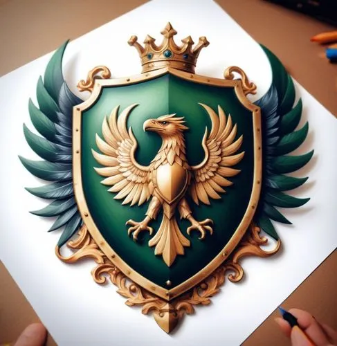 Insérer le dessin dans un bouclier vert impérial. ,the eagle crest has been cut into a paper,russian coat of arms,heraldic shield,heraldry,russian imperial eagle,heraldic,coa