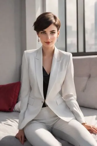 henstridge,pantsuit,hathaway,pantsuits,birce akalay,business woman,Photography,Realistic