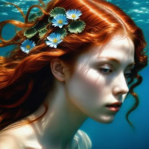 the sea maid,merfolk,rusalka,water nymph,underwater background,submerged,underwater,undersea,siren,underwater world,believe in mermaids,mermaid,the shallow sea,the wind from the sea,fantasy portrait,under the water,fantasy art,underwater landscape,water rose,water forget me not,Photography,Artistic Photography,Artistic Photography 01