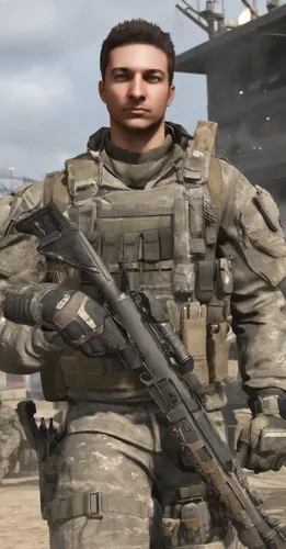 combat medic,mercenary,gi,snipey,infantry,the sandpiper general,assault rifle,sniper,m4a1 carbine,war veteran,military camouflage,dissipator,rifleman,war machine,grenadier,veteran,paratrooper,airman,military person,ballistic vest