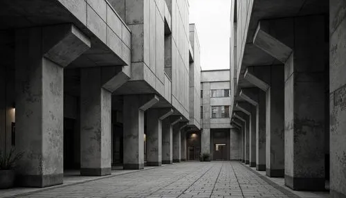 brutalist,lasdun,brutalism,corridors,passageways,bundesbank,aldermanbury,colonnade,colonnades,passageway,architekten,carreau,sachsenhausen,sanatoriums,corridor,jussieu,chipperfield,lingotto,berlage,landtag