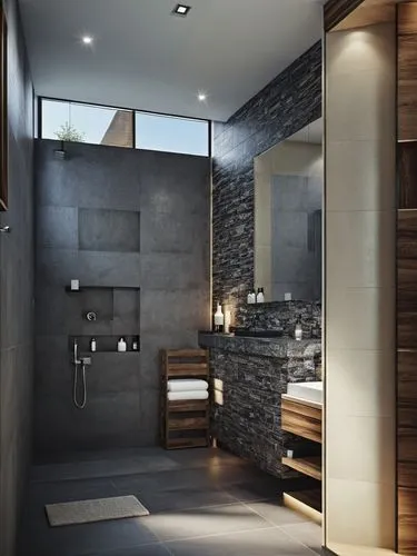 modern minimalist bathroom,luxury bathroom,bath room,bathroom,interior modern design,ensuite,3d rendering,render,modern room,renders,banyo,bagno,bathtub,kundig,core renovation,modern kitchen interior,remodeler,tile kitchen,contemporary decor,modern decor,Photography,General,Realistic