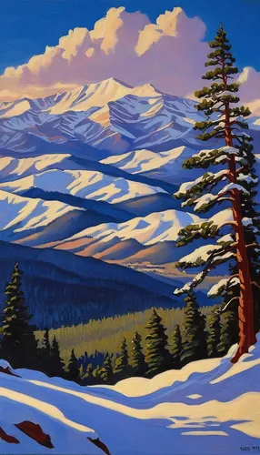 snow landscape,salt meadow landscape,winter landscape,snowy mountains,snowy landscape,spruce-fir forest,snowy peaks,christmas landscape,snow scene,mountain scene,white mountains,coniferous forest,snow fields,mountain landscape,snow mountains,mountains snow,spruce forest,snow mountain,spruce trees,alpine meadows,Illustration,American Style,American Style 05