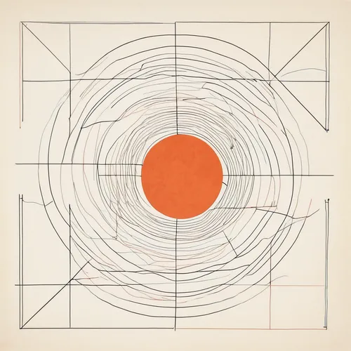 3-fold sun,klaus rinke's time field,geocentric,concentric,matruschka,trajectory of the star,atomic age,magnetic field,sun contact florets,spirograph,geometry shapes,radial,epicycles,copernican world system,equinox,ellipses,aperture,intersection graph,graphisms,spectrum spirograph,Art,Artistic Painting,Artistic Painting 28