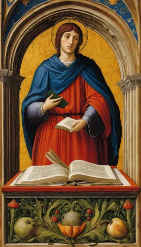 raffaello da montelupo,bellini,andrea del verrocchio,raphael,christ feast,bolognese,botticelli,portrait of christi,medicine icon,saint coloman,leonardo,church painting,barberini,st basile,dornodo,san galgano,carpaccio,leonardo da vinci,the archangel,the annunciation,Art,Classical Oil Painting,Classical Oil Painting 22