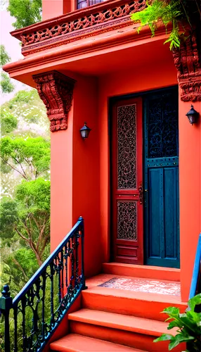 shantiniketan,pondicherry,peranakan,haveli,santiniketan,wrought iron,neemrana,gokarna,peranakans,house entrance,javanese traditional house,chettinad,entranceway,garden door,nawalgarh,entry,asian architecture,guruvayur,gwalior,front door,Illustration,Retro,Retro 16