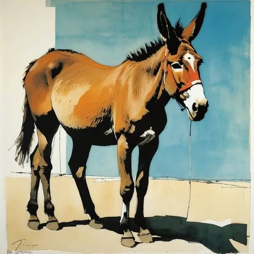 thelwell,painted horse,brown horse,konik,frankel,equine,portrait animal horse,shergar,mule,racehorse,bridle,trakehner,aqha,belgian horse,caballus,caballo,kippenberger,draft horse,cheval,a horse,Illustration,Paper based,Paper Based 12