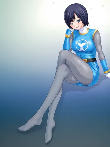 Anime, big legs, crossed legs, two legs, light gray legs, same leg texture as source image, same leg color as source image, perfect anatomy, flat feet, round legs, perfect legs, perfect feet, pefect t