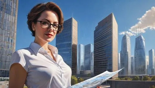 bussiness woman,airservices,aerotropolis,businesspeople,skyscraping,businesswoman,business angel,businesswomen,webjet,business women,blur office background,skyscrapers,air transportation,business woman,stock exchange broker,megacorporation,establishing a business,flightserv,aircell,cityflyer,Illustration,Realistic Fantasy,Realistic Fantasy 28