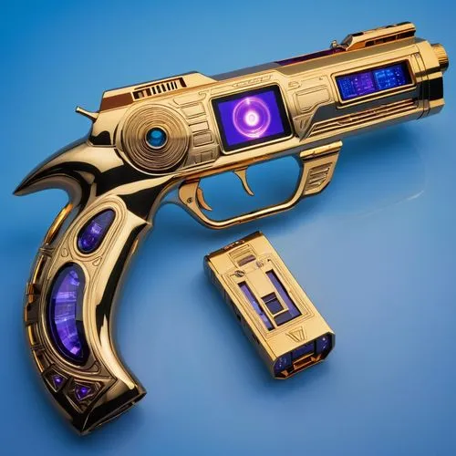 hawkmoon,gjallarhorn,air pistol,derringer,sidearm,colt,outgun,sidearms,cubagua,goldtron,goldwin,alien weapon,astrascope,golcuk,popgun,flintlock,mida,tower pistol,gold paint stroke,rimfire,Photography,General,Realistic