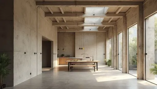 amanresorts,concrete ceiling,associati,hallway space,travertine,clerestory,home interior,minotti,mahdavi,exposed concrete,interior modern design,archidaily,limewood,3d rendering,modern kitchen interior,loft,structural plaster,habitaciones,interiors,architraves,Photography,General,Realistic