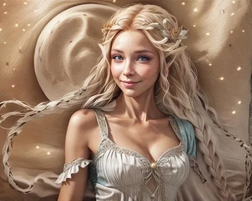 fantasy portrait,rapunzel,white rose snow queen,fantasy art,fantasy picture,elsa,fantasy woman,the snow queen,ice princess,elven,ice queen,celtic queen,bridal veil,fairy tale character,elven flower,white lady,zodiac sign libra,world digital painting,cinderella,cg artwork,Common,Common,Fashion