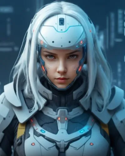 a girl dressed in an armor and helmet,liora,anakara,laureline,gali,zavtra,biotic,korana,cyberangels,nova,mediana,xeelee,varya,meka,naimiy,zhomova,liara,konia,cyberia,arisia,cyberian,Photography,Artist