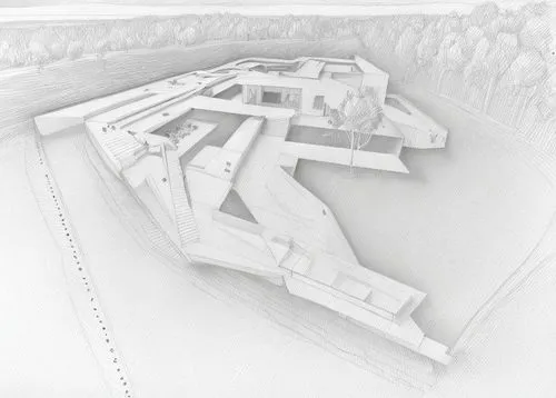 house drawing,skeleton sections,peter-pavel's fortress,escher,habitat 67,kirrarchitecture,military fort,roof structures,architect plan,reconstruction,multi-story structure,3d rendering,multi-storey,sc