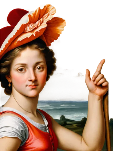 9 composition, cinematic depth of field.,a painting of a lady with a big hat,woman holding pie,the sea maid,domenichino,dossi,woman with ice-cream,delatour,woman pointing,maidservant,yachtswoman,terps