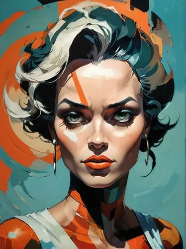 vanderhorst,nielly,domergue,brubaker,viveros,jeanneney,Conceptual Art,Oil color,Oil Color 04