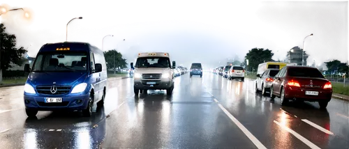 Night scene, city highway, traffic jam, cars headlights shining bright, reflections on wet asphalt, dark blue sky with stars, skyscraper background, busy streets, sedan, truck, bus, motorbike, license