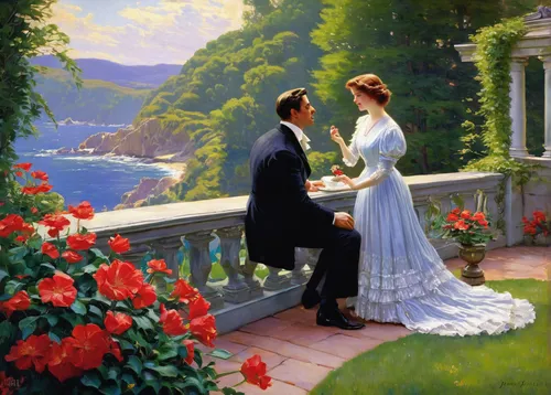 romantic scene,romantic portrait,wedding couple,wedding photo,engagement,young couple,honeymoon,just married,proposal,portofino,idyll,mackinac island,the ceremony,married,wedding ceremony,marriage,wedding frame,beautiful couple,newlyweds,bride and groom,Art,Classical Oil Painting,Classical Oil Painting 15