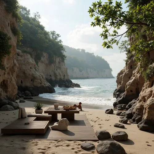 coffee bay,cliff beach,yelapa,seclude,huatulco,kabak,castaway beach,beach restaurant,lover's beach,khao phing kan,mountain beach,klong prao beach,dream beach,beautiful beaches,railay bay,kohphangan,tayrona,beach landscape,tailandia,paradise beach