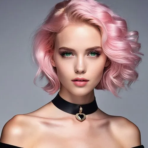 pink hair,pink beauty,natural pink,rose pink colors,effie,euphemia,Photography,General,Realistic