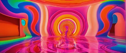 psychedelic art,lava lamp,panoramical,vortex,aura,colorful glass,fluid flow,colorful spiral,floor fountain,fluid,psychedelic,light art,light drawing,colorful water,crown chakra,dimensional,plasma lamp,uv,wormhole,electric arc,Conceptual Art,Oil color,Oil Color 23